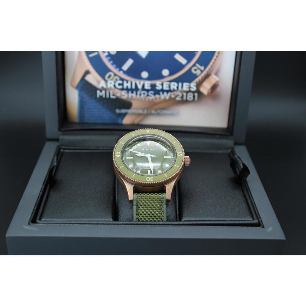 Bulova Special‎ Edition MIL-SHIPS-W-2181 150th Anniversary